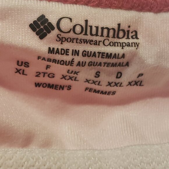 NWT Columbia Women's XL Pink Camisole w/Spaghetti Straps - Picture 6 of 6